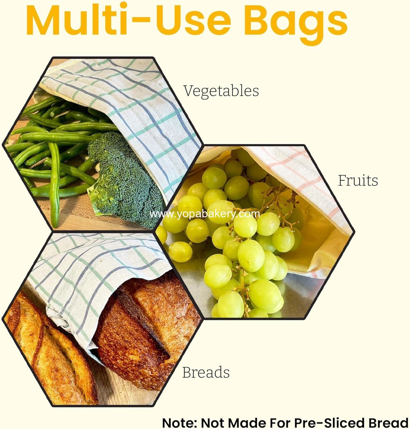 OEM Beeswax Lined Bread Bag for Homemade & Sourdough | Reusable Linen Bread Storage | Plastic-Free with Wide Drawstring Closure (Blue) - Wholesale Factory OEM Beeswax Lined Bread Bag for Homemade & Sourdough | Reusable Linen Bread Storage | Plastic-Free with Wide Drawstring Closure (Blue) - Wholesale Factory