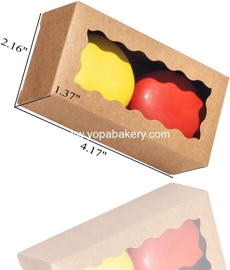 Wholesale small treat boxes with window - 100pcs candy boxes for chocolate and bakery treats, 4.17 x 2.16 x 1.37 inches, macaron packaging for weddings, factory. Wholesale small treat boxes with window - 100pcs candy boxes for chocolate and bakery treats, 4.17 x 2.16 x 1.37 inches, macaron packaging for weddings, factory.