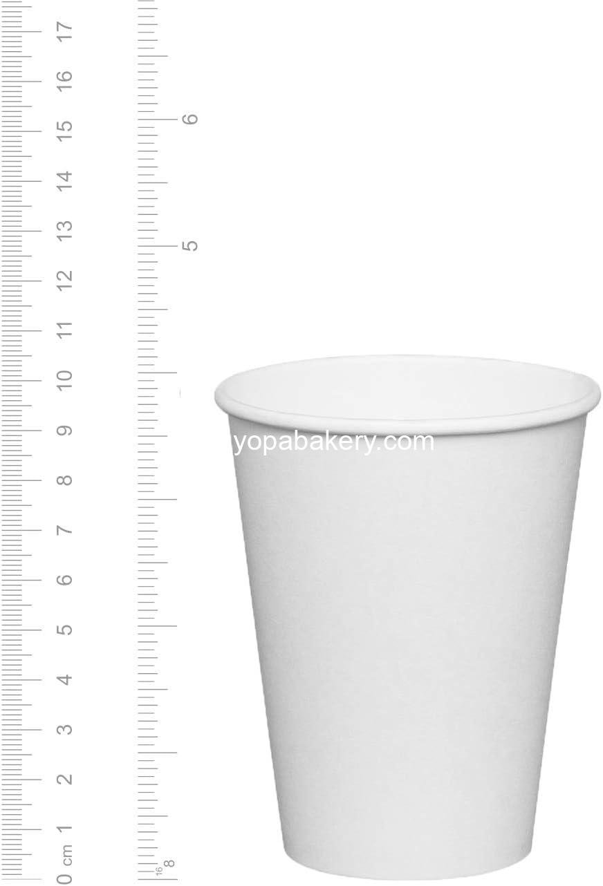 OEM White Paper Cups 12 oz - 300 Count Disposable Coffee Cups for Hot Drinks – Sturdy Eco-Friendly for Tea Cocoa & More – Factory