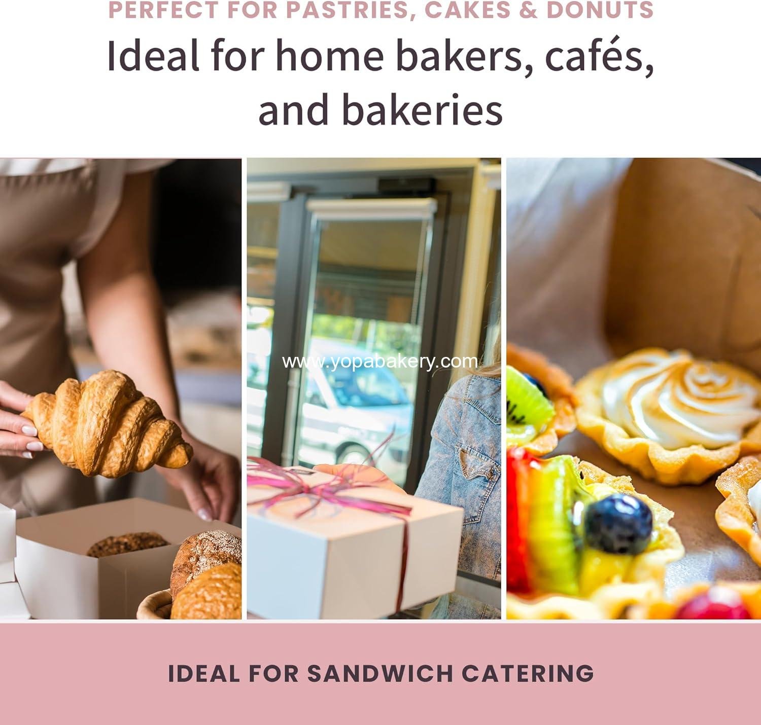 Wholesale Dozen Donut Box - Easy Pop-Up Design for 12 Decorated Donuts, Muffins, or Pastries, Perfect for Sandwich Catering, Size 16 x 12 x 2.5 (Pack of 50) - Factory Wholesale Dozen Donut Box - Easy Pop-Up Design for 12 Decorated Donuts, Muffins, or Pastries, Perfect for Sandwich Catering, Size 16 x 12 x 2.5 (Pack of 50) - Factory