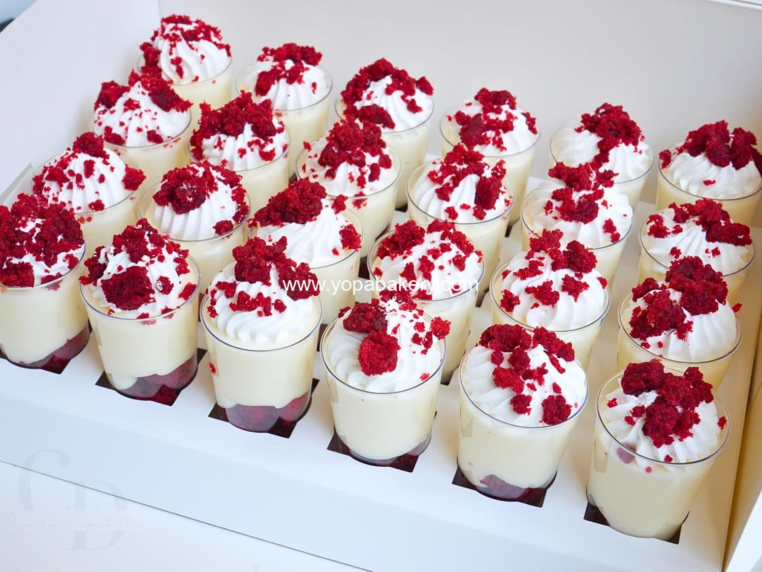 Wholesale Dessert Shooter Box for 24, Sturdy White Cake Box - Pack of 5, Factory Wholesale Dessert Shooter Box for 24, Sturdy White Cake Box - Pack of 5, Factory