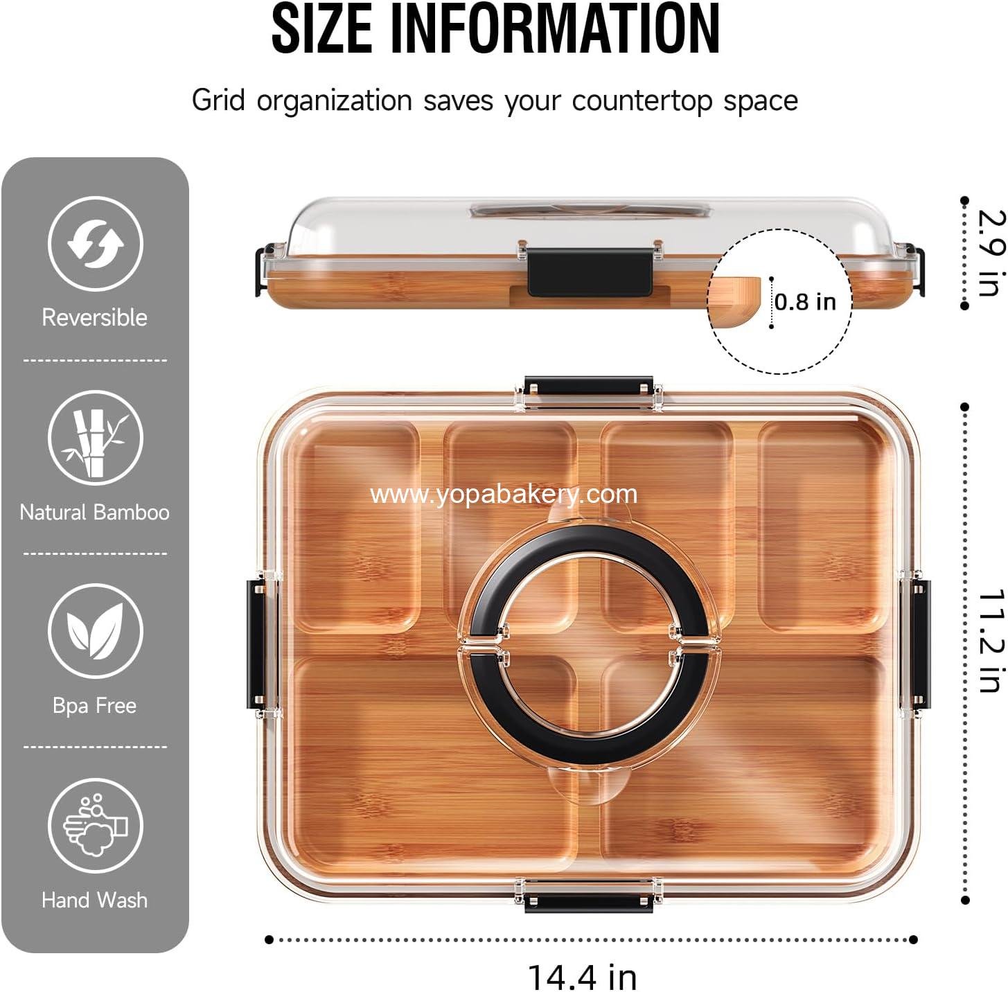 Wholesale Charcuterie Board with Clear Lid, Portable Cheese Board and Cutting Boards for Kitchen, Housewarming Gifts, New Home, Gifts for Women (6 Compartments, Black) Factory