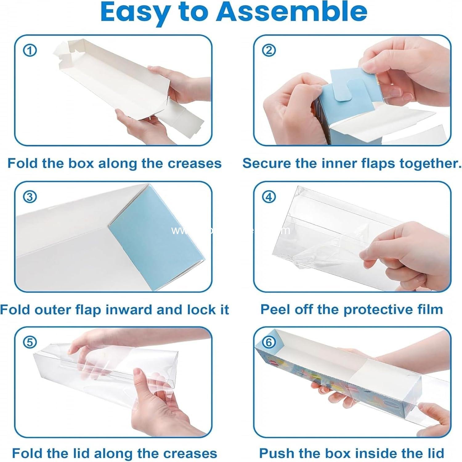 Wholesale 20-Pack Chocolate Covered Strawberry Boxes 12x2.25x2 Inches for 6, Macaron Boxes for 12, Long Box for Cocoa Bombs, Cookies, Truffles, Cake Balls - Factory Wholesale 20-Pack Chocolate Covered Strawberry Boxes 12x2.25x2 Inches for 6, Macaron Boxes for 12, Long Box for Cocoa Bombs, Cookies, Truffles, Cake Balls - Factory