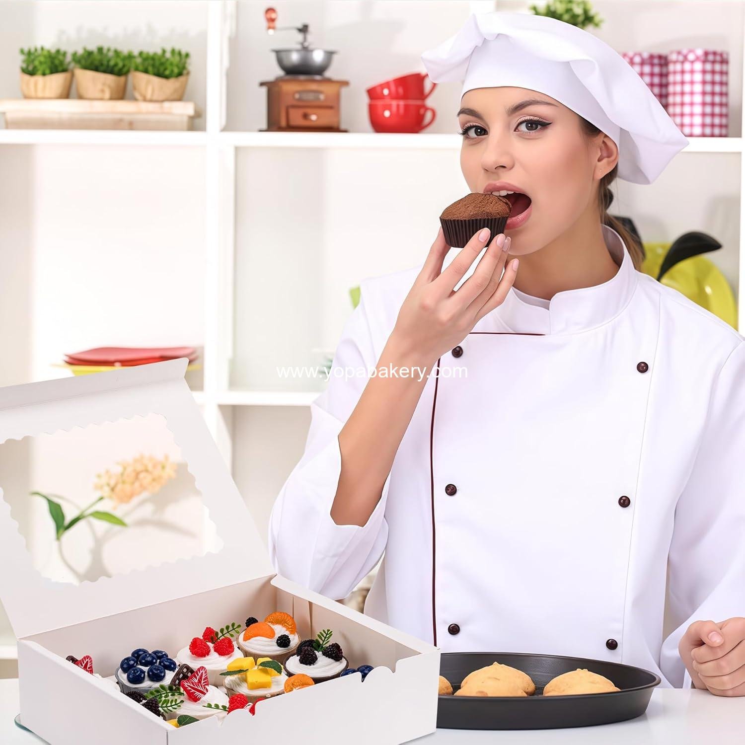 Wholesale 12 Count Cupcake Boxes, 4PCS Cupcake Containers with Window, Food Grade Cupcake Holders for Birthday and Holiday Parties, Bakery Supplies for Desserts and More - Manufacturer