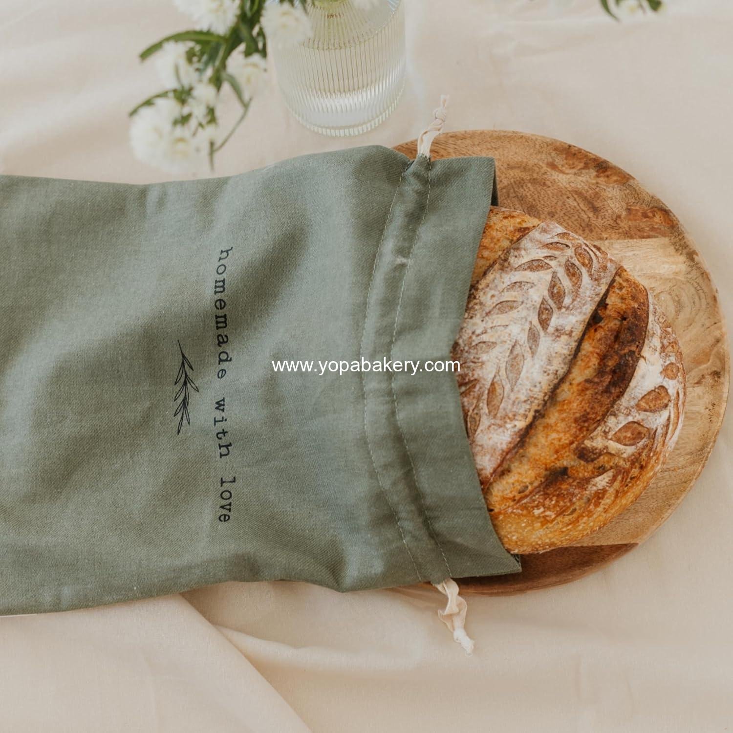 Wholesale Beautiful Linen Bread Bag and Proofing Cover for Homemade Sourdough - Keeps Loaves Fresh for Days - Reusable, Easy to Clean Storage - Perfect Baking Accessory Factory Wholesale Beautiful Linen Bread Bag and Proofing Cover for Homemade Sourdough - Keeps Loaves Fresh for Days - Reusable, Easy to Clean Storage - Perfect Baking Accessory Factory