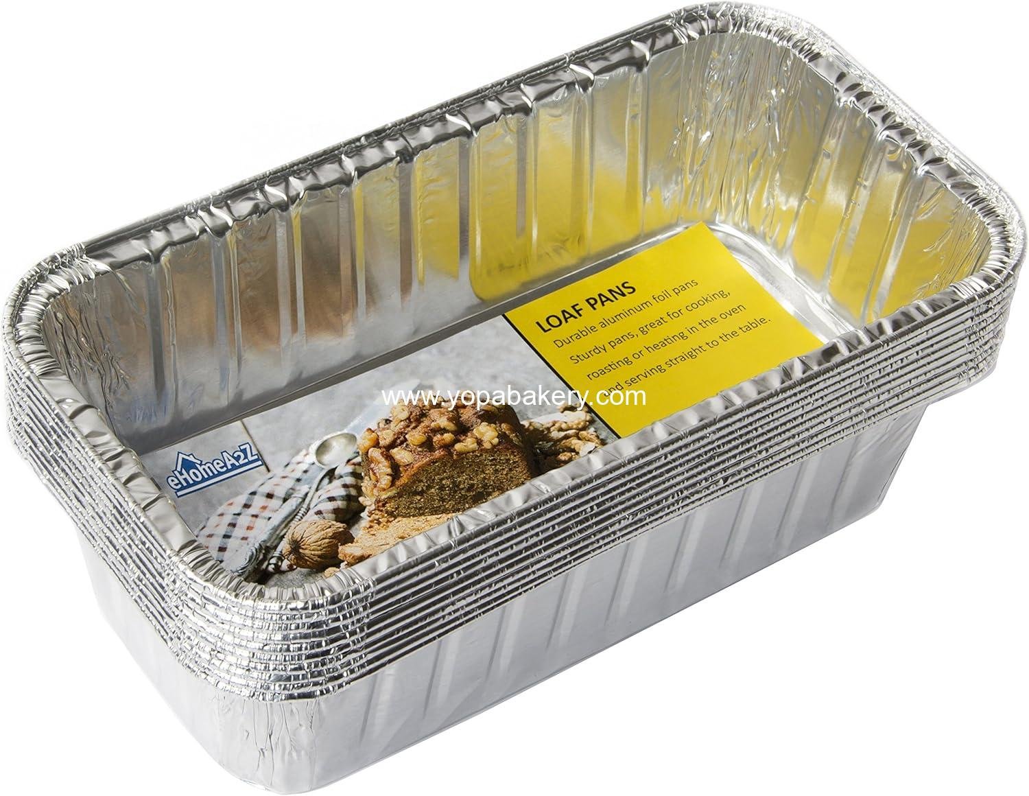 Wholesale Disposable Aluminum Loaf Pans 2lb for Baking, Serving, and Storing - Heat Resistant and Freezer & Oven Safe (10 Pack) Factory