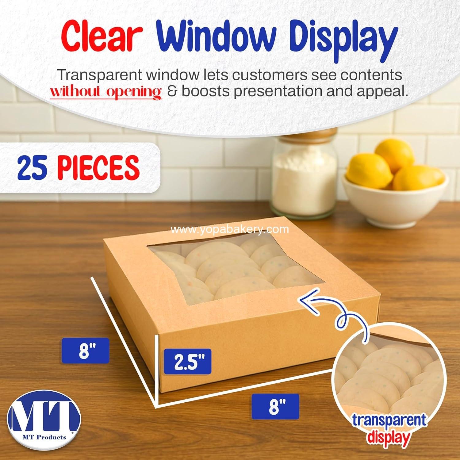 Wholesale Auto Pop-Up Bakery Cookie Boxes 8