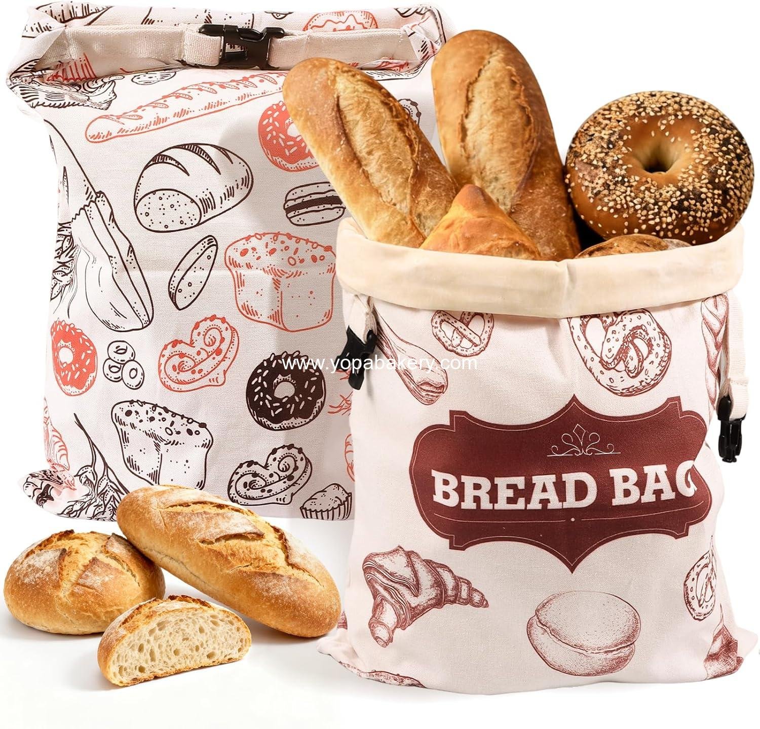 Beeswax Bread Bags，Extra Large 2 Pack- 17"×13" Reusable Sourdough Bread Bags for Homemade Bread to Keep Fresh