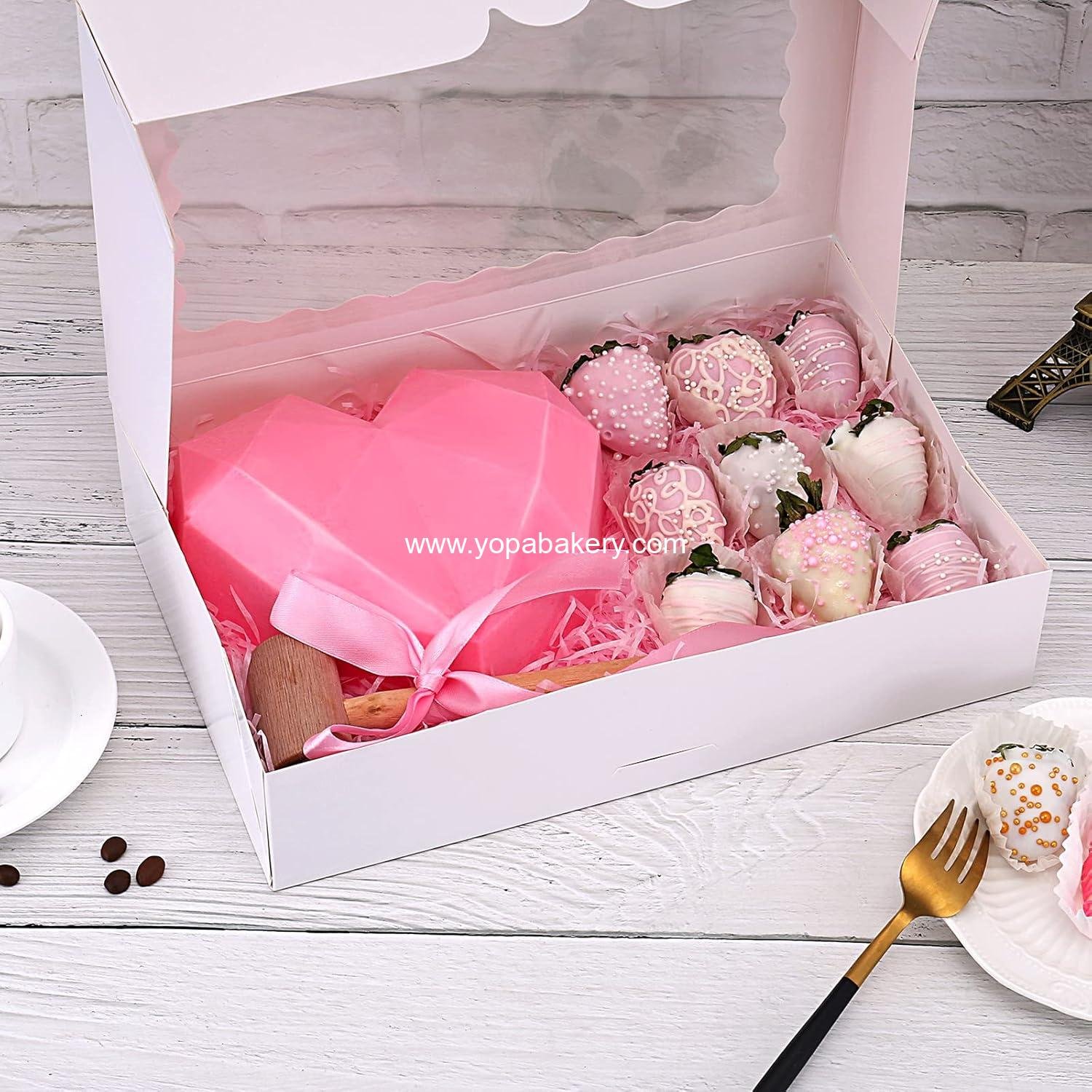 Wholesale 30-Pack Bakery Boxes with Window 12