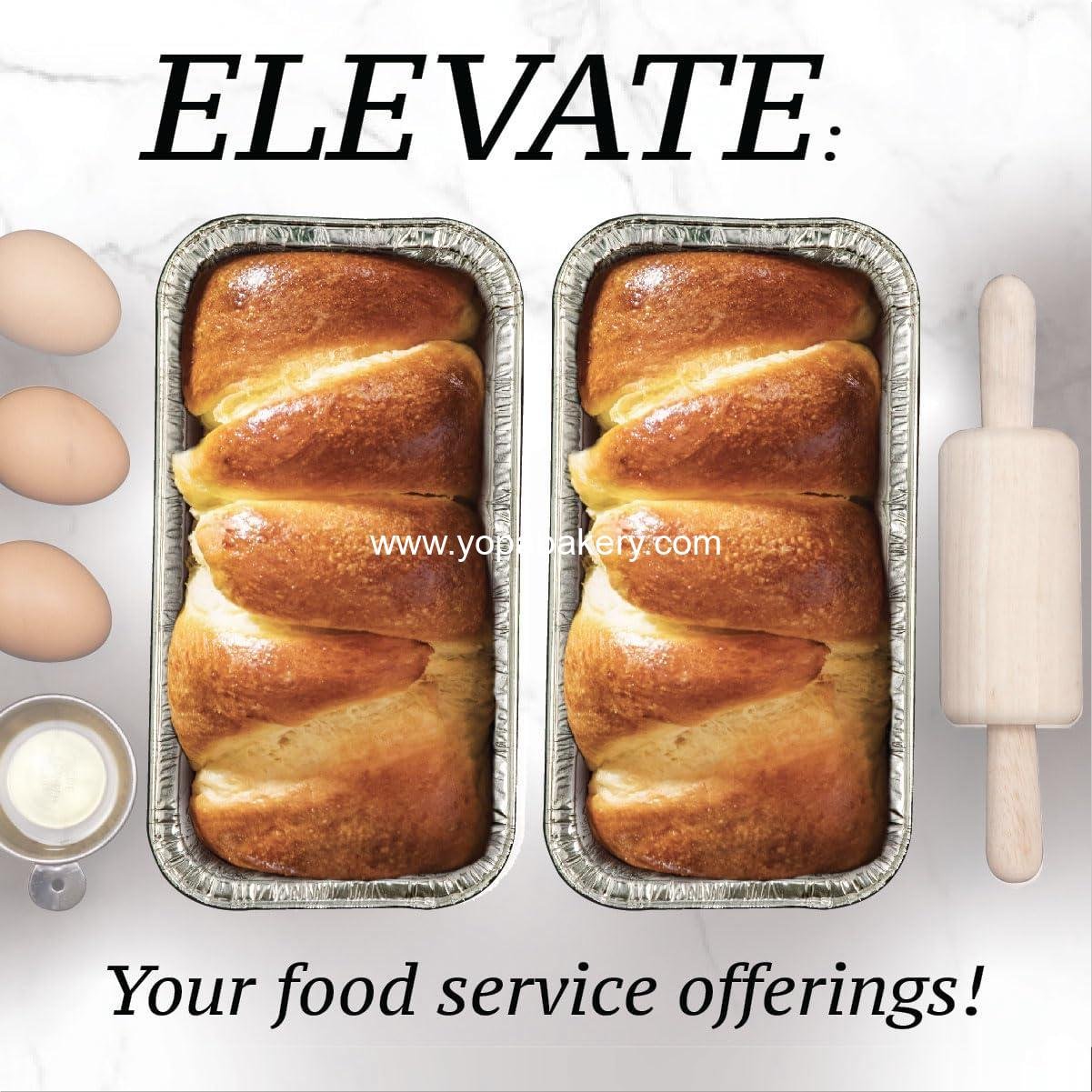 Wholesale 2Lb Foil Bread Pans (65 Pack) - Disposable Baking Pans for Banana Bread, Cakes & Meatloaf - 2 Pound Aluminum Pans, 8.5