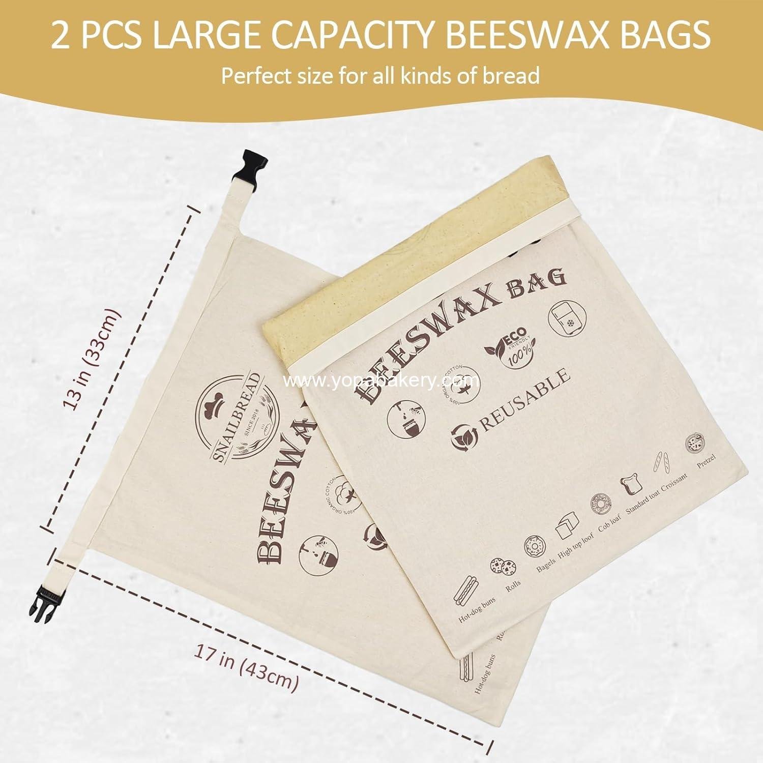 OEM Reusable Beeswax Bread Bags for Sourdough - XL Eco-Friendly Fresh Food Storage (13x17 in, 2 Pack) | Moisture Lock for Sustainable Homemade Bread Preservation - Factory OEM Reusable Beeswax Bread Bags for Sourdough - XL Eco-Friendly Fresh Food Storage (13x17 in, 2 Pack) | Moisture Lock for Sustainable Homemade Bread Preservation - Factory