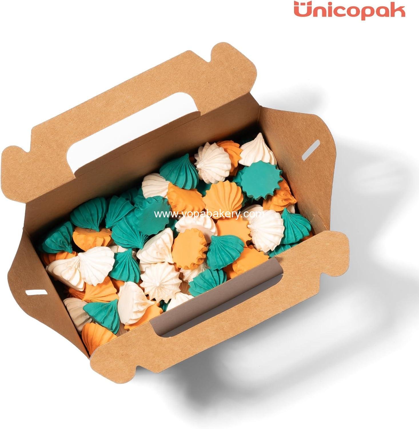 Wholesale 10 Pack Brown Gable Treat Boxes for Snacks, Cookies, Candy, and Toys - Ideal for Birthday Parties, Weddings, and Holidays - 6.5x3.5x4 Inches - Factory