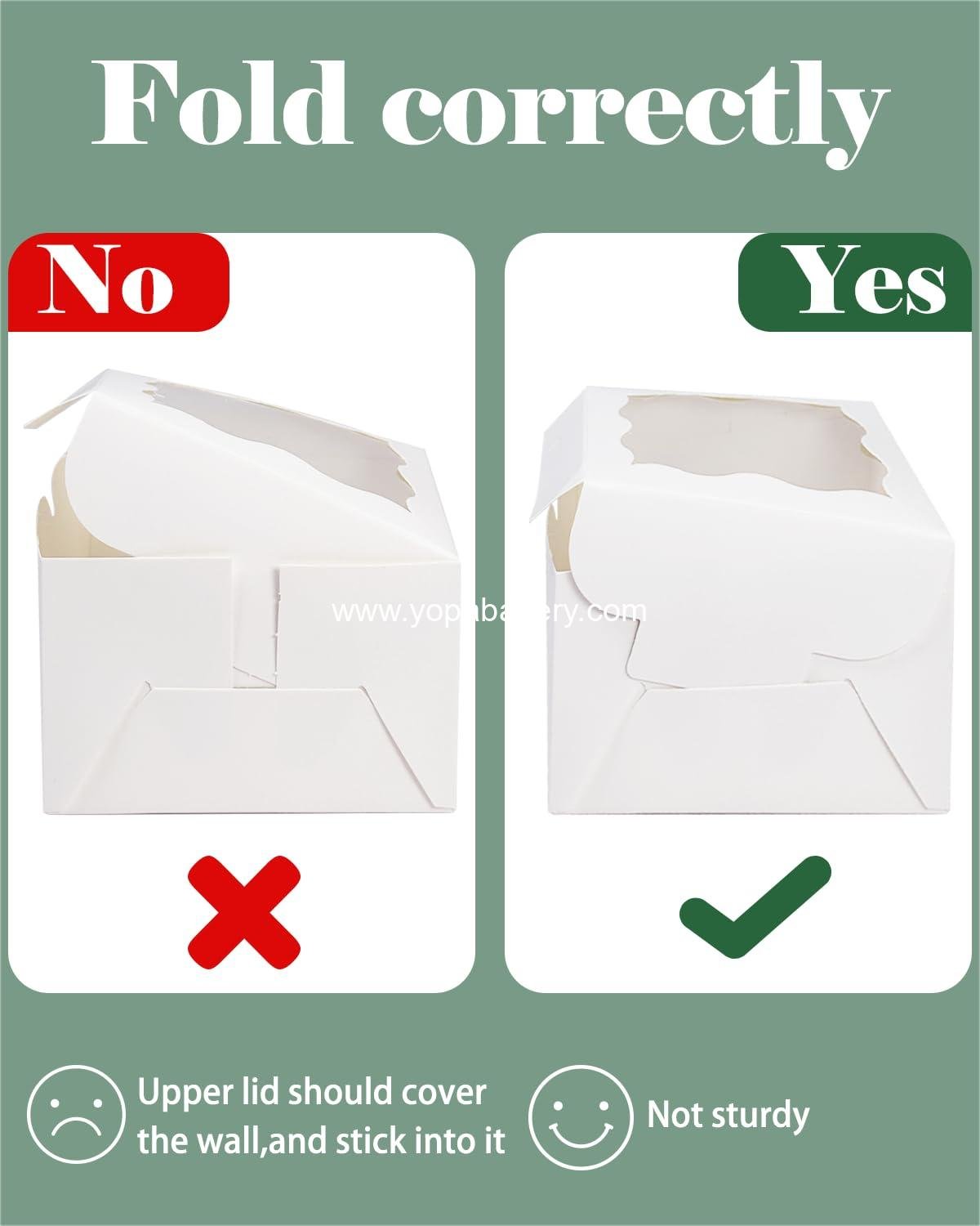 Wholesale 100 Packs Macaron Boxes 4x4x2.5 inch White Small Donut Pastry Boxes for Parties Mini Cookie Boxes (5 Different Gifts Included) Manufacturer