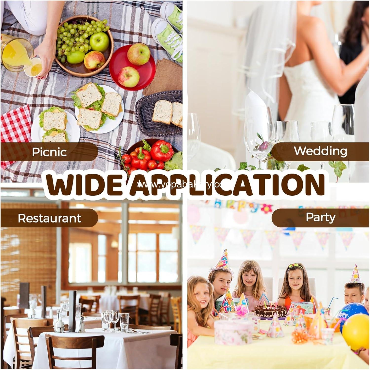 Wholesale Charcuterie Boxes with Clear Lids - Disposable Snack Containers for Desserts, Cookies, Sandwiches, Cakes, and Slices (25 Count, Square A) - Factory