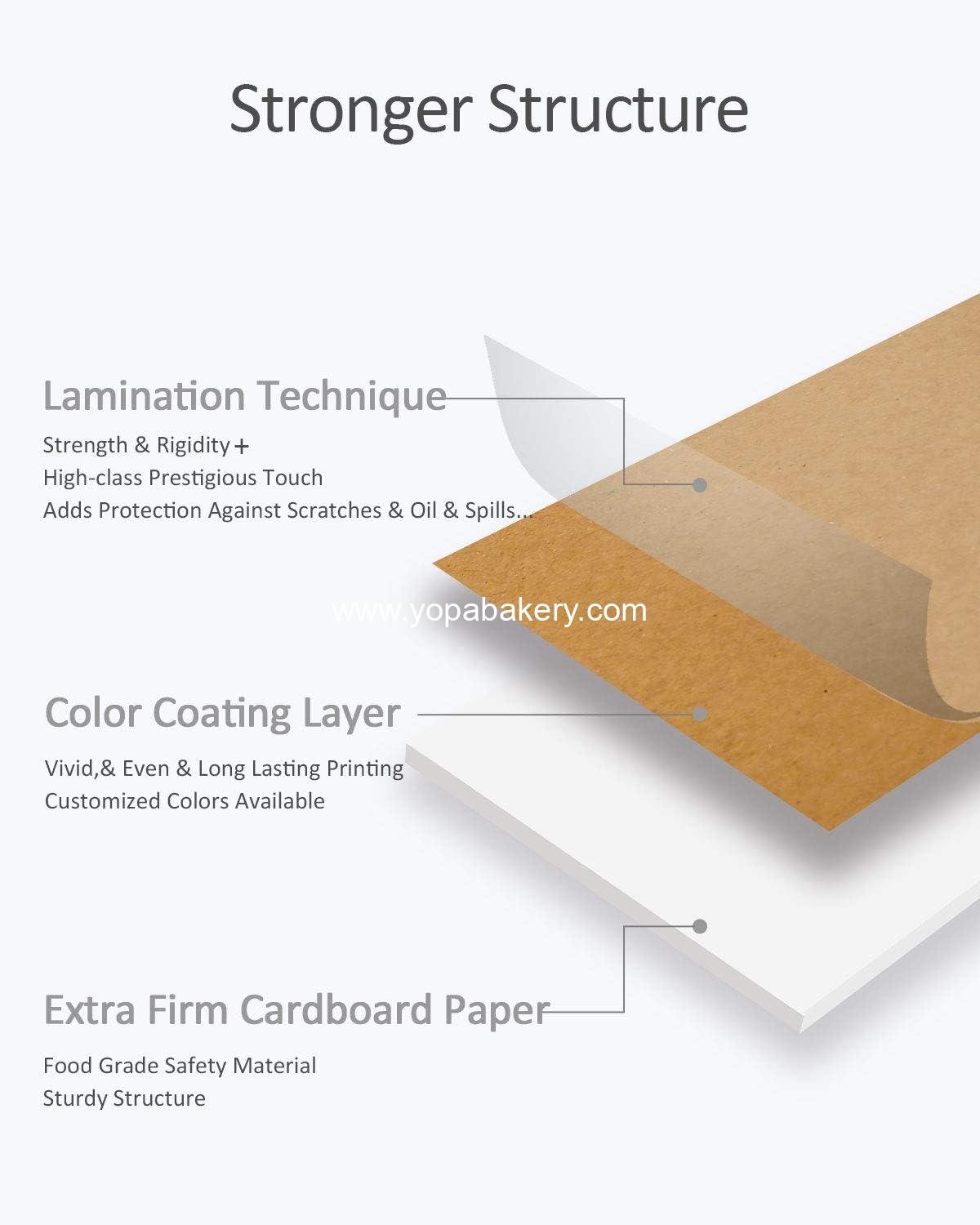 OEM 60-Pack Kraft Cupcake Boxes with Window - Individual Disposable Cupcake Holders 3.6 x 3.6 x 4.3 Inches - Wholesale Cupcake Containers Factory