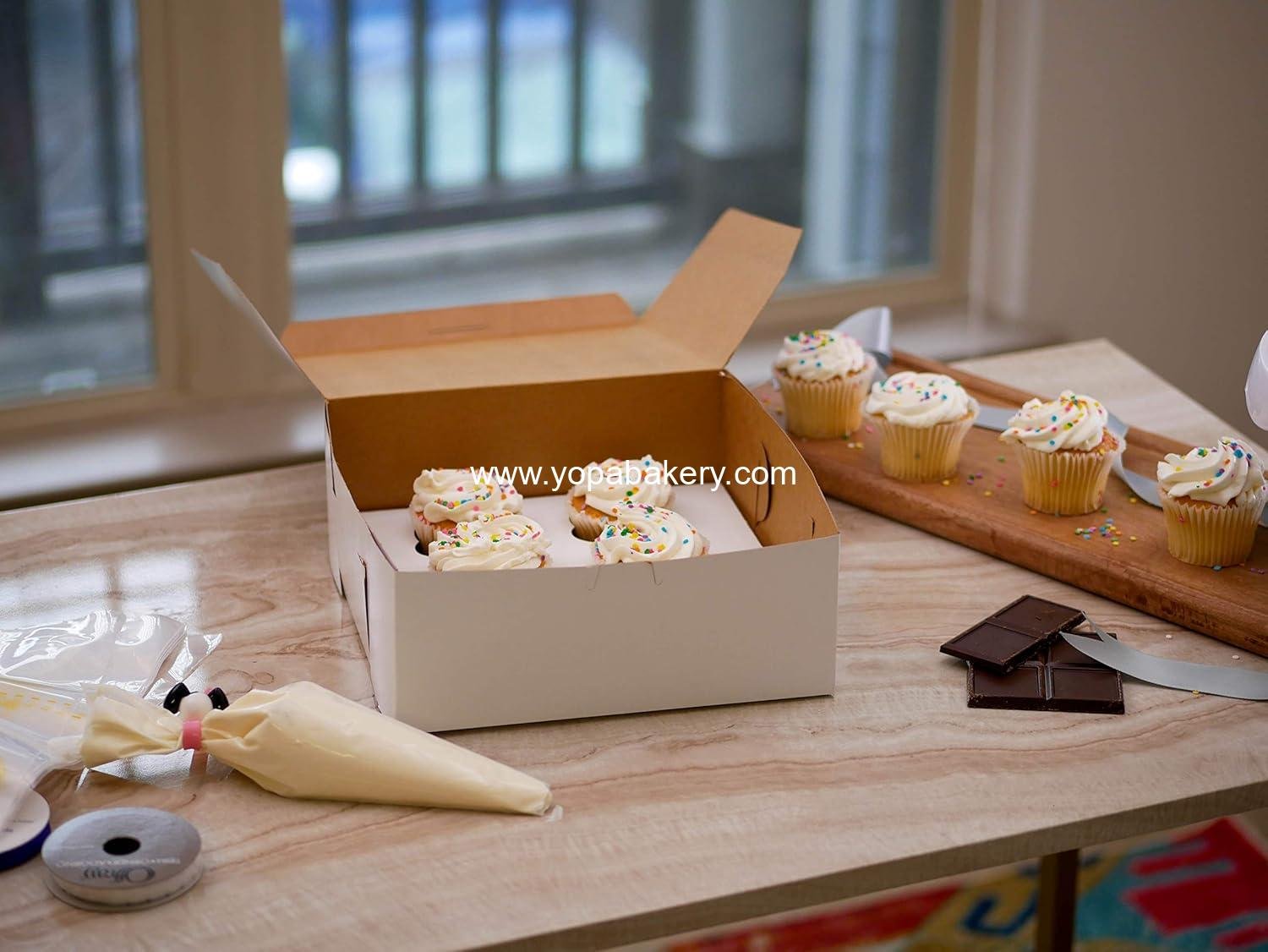 Wholesale Premium Clay Coated Kraft Paperboard White Non-Window Sheet Cake and Utility Box 14