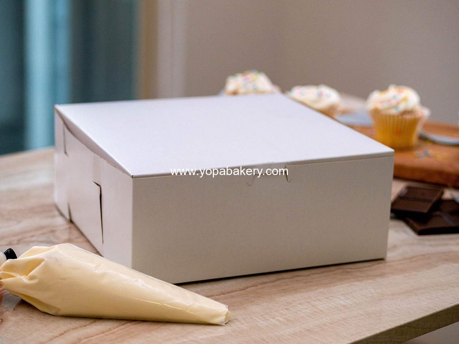Wholesale Premium Clay Coated Kraft Paperboard White Non-Window Sheet Cake and Utility Box 14