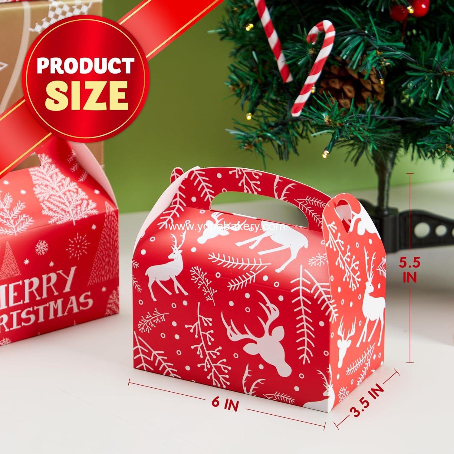 OEM 24 PCS 3D Christmas Treat Gift Wrap Boxes for Holiday Presents, Bakery Cookie Boxes for Gift Giving, Cardboard Goodie Candy Box for Desserts Wrapping, School Classroom Party Favors - Factory OEM 24 PCS 3D Christmas Treat Gift Wrap Boxes for Holiday Presents, Bakery Cookie Boxes for Gift Giving, Cardboard Goodie Candy Box for Desserts Wrapping, School Classroom Party Favors - Factory