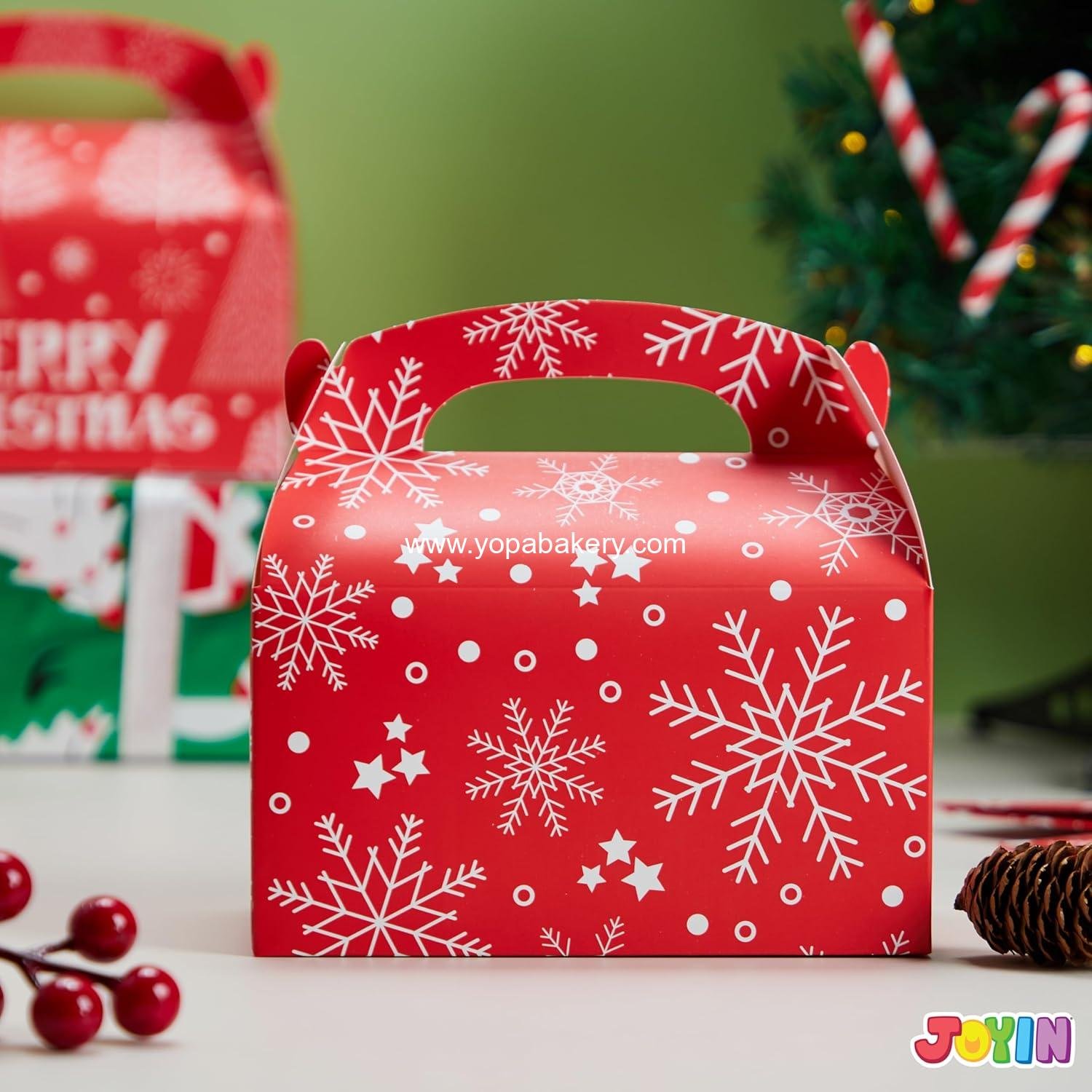 OEM 24 PCS 3D Christmas Treat Gift Wrap Boxes for Holiday Presents, Bakery Cookie Boxes for Gift Giving, Cardboard Goodie Candy Box for Desserts Wrapping, School Classroom Party Favors - Factory OEM 24 PCS 3D Christmas Treat Gift Wrap Boxes for Holiday Presents, Bakery Cookie Boxes for Gift Giving, Cardboard Goodie Candy Box for Desserts Wrapping, School Classroom Party Favors - Factory