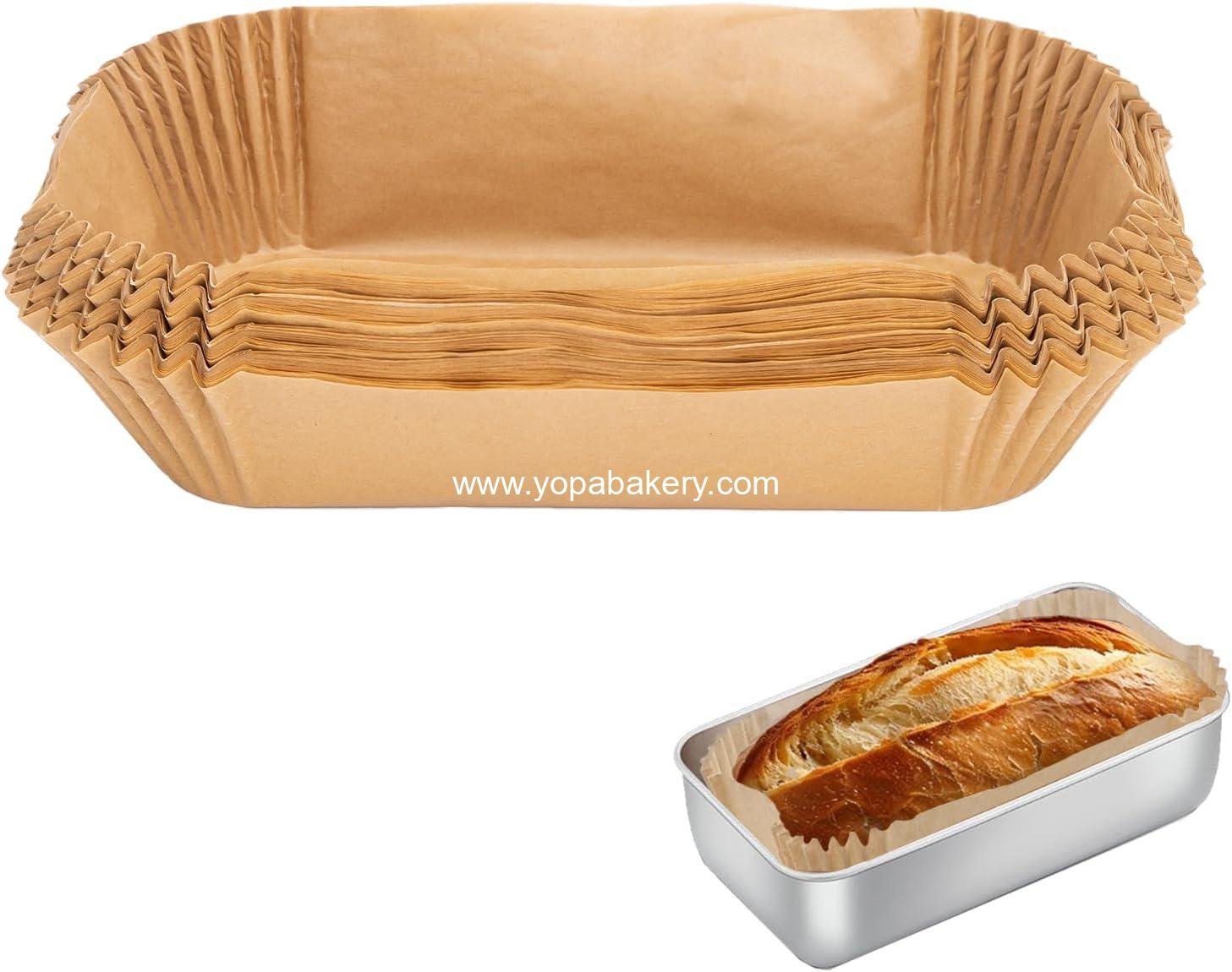 Wholesale 100 Pcs Loaf Pan Liners, Non-Stick 9x5 Inch Parchment Paper for Baking Bread, Ideal for Toast, Cakes, and Banana Breads Factory