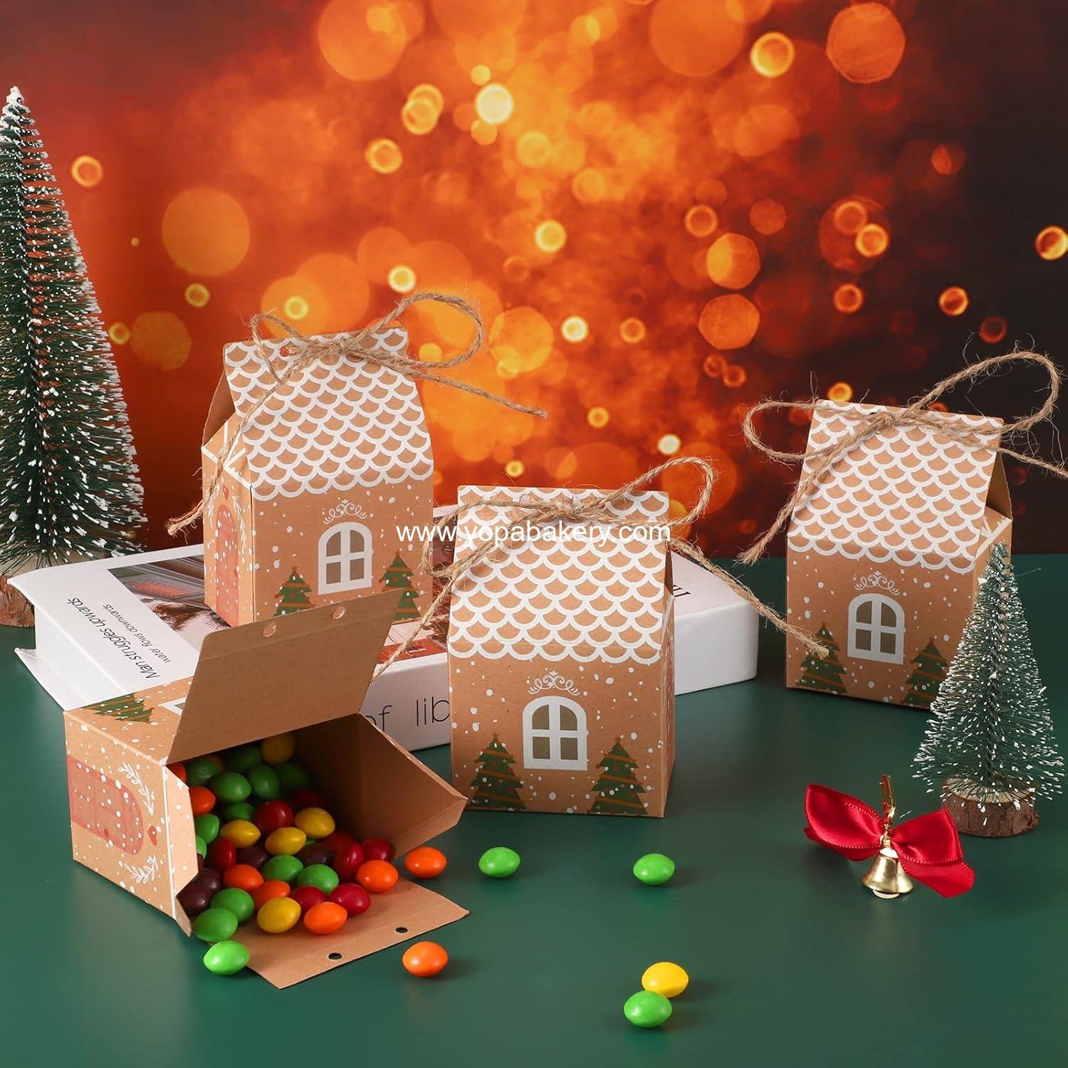 Wholesale 36 Mini Christmas Party Favor Boxes Gift Bags, Small Xmas Treats Party Favors, Stocking Stuffers Factory