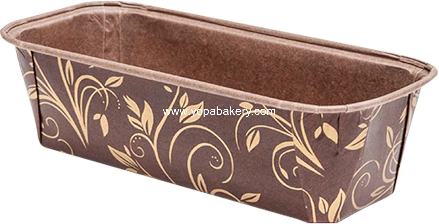 Disposable Loaf Pan Paper Molds – 3.5 Inch x 7.5 Inch Medium Mold Set for Cake, Bread, Tart, & Holiday Baking – Pack of 25, by BHI Packaging