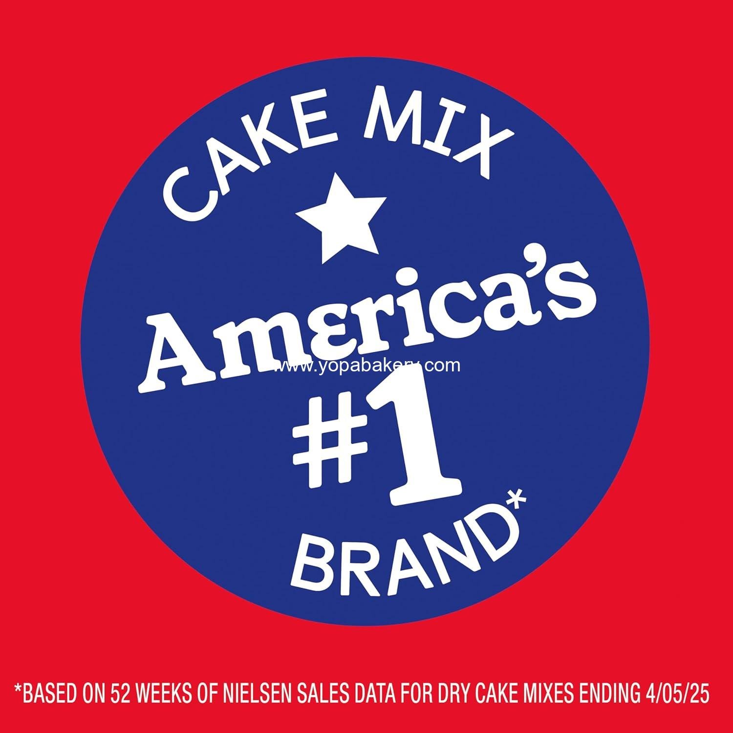 Wholesale Super Moist Vanilla Cake Mix for Holiday Baking, 13.25 oz Pack of 12 - Manufacturer