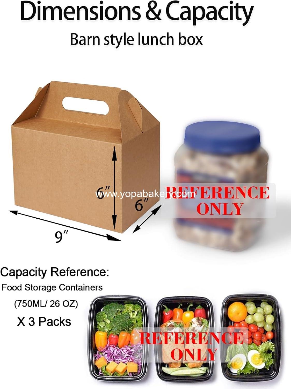 Wholesale 30 CT 9x6x6 Large Kraft Brown Gable Gift Boxes with Handles, Recyclable Party Favor and Carry Out Boxes for Food, Cookies, Baby - Factory Wholesale 30 CT 9x6x6 Large Kraft Brown Gable Gift Boxes with Handles, Recyclable Party Favor and Carry Out Boxes for Food, Cookies, Baby - Factory