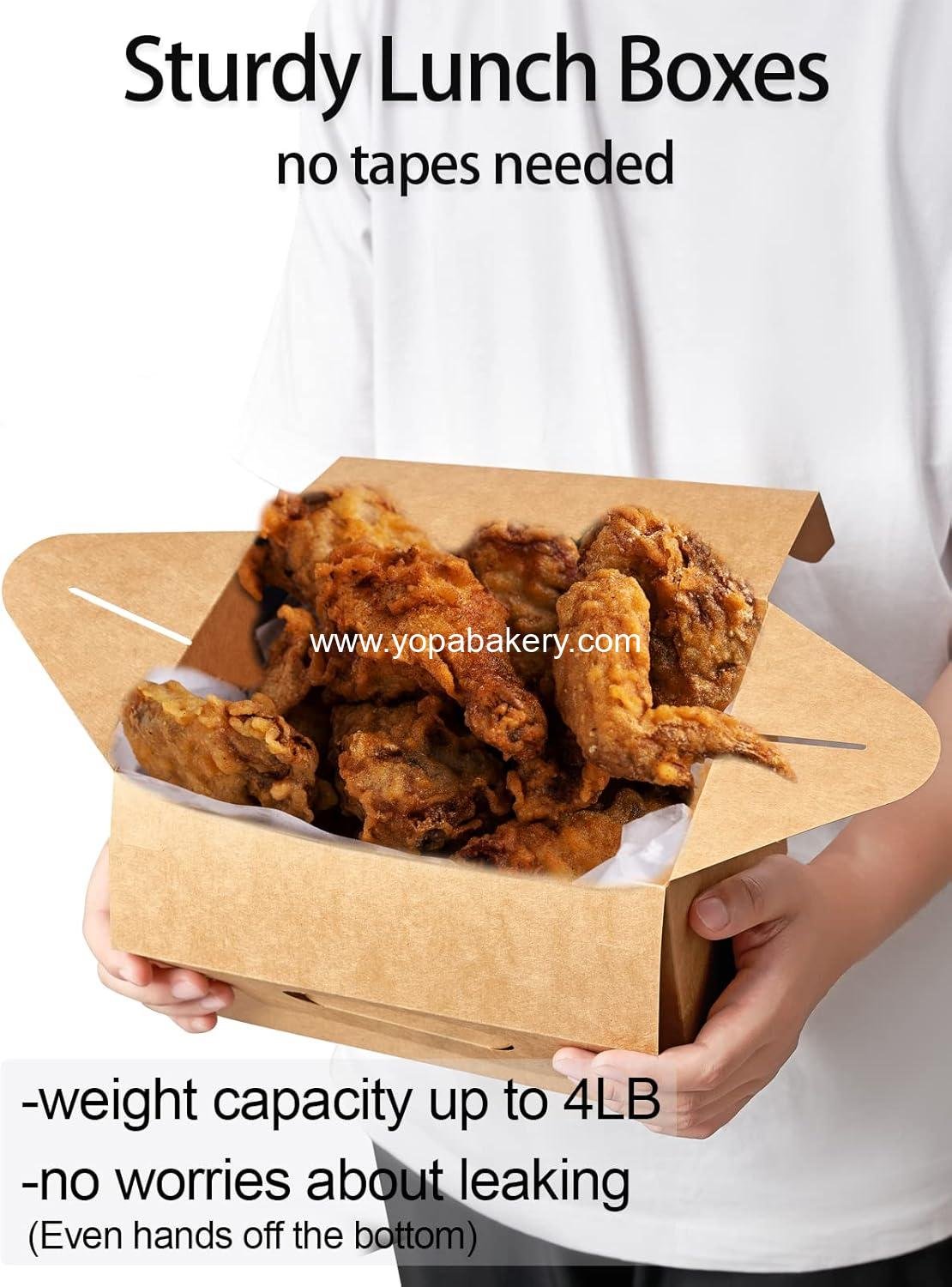 Wholesale 30 CT 9x6x6 Large Kraft Brown Gable Gift Boxes with Handles, Recyclable Party Favor and Carry Out Boxes for Food, Cookies, Baby - Factory Wholesale 30 CT 9x6x6 Large Kraft Brown Gable Gift Boxes with Handles, Recyclable Party Favor and Carry Out Boxes for Food, Cookies, Baby - Factory