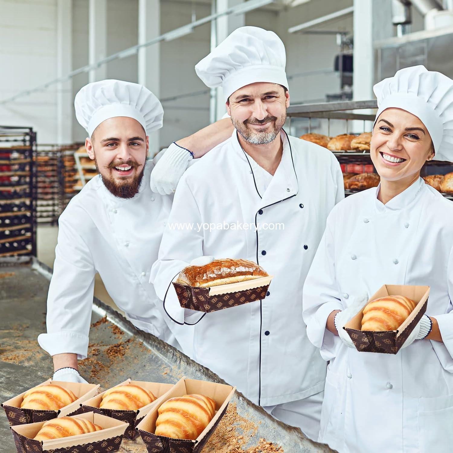 Wholesale 50 Pcs Mini Kraft Paper Loaf Pans - Disposable Baking Molds for Cake and Bread | Microwave, Oven, and Freezer Safe | Perfect for Homemade Gifts | 6 x 2.6 x 2 Inch | Factory