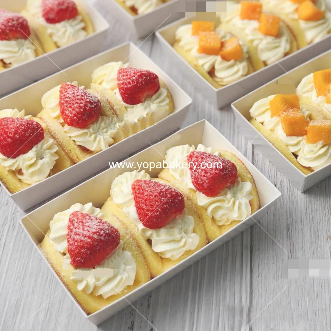 Wholesale 50 Pack Paper Charcuterie Boxes with Clear Lids, 7.5'' Disposable Food Containers for Sandwiches, Bakery, Cake Rolls, Strawberries, Cookies, Hot Cocoa Bombs Factory