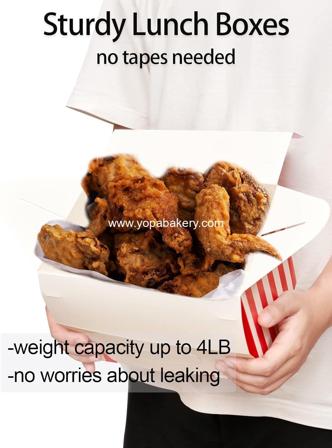 Wholesale 30 Pcs Large Treat Boxes with Handle Red and White Stripes 9x6x6 Gable Christmas Gift Boxes Party Favor Barn Style Carry Out Lunch Box Recyclable Paper Holiday Packaging Boxes Factory Wholesale 30 Pcs Large Treat Boxes with Handle Red and White Stripes 9x6x6 Gable Christmas Gift Boxes Party Favor Barn Style Carry Out Lunch Box Recyclable Paper Holiday Packaging Boxes Factory