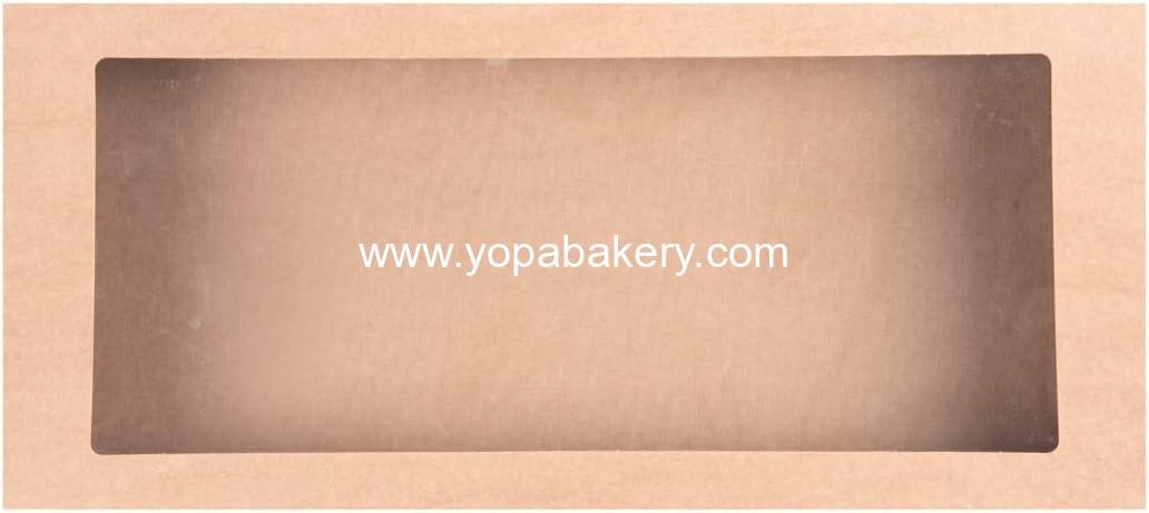 Wholesale 22.2 x 10 x 3.2 Inch Catering Boxes with Window Lids - Easy Assembly Kraft Paper Pastry Boxes for Baked Goods, Charcuterie, or Cupcakes - Factory Wholesale 22.2 x 10 x 3.2 Inch Catering Boxes with Window Lids - Easy Assembly Kraft Paper Pastry Boxes for Baked Goods, Charcuterie, or Cupcakes - Factory