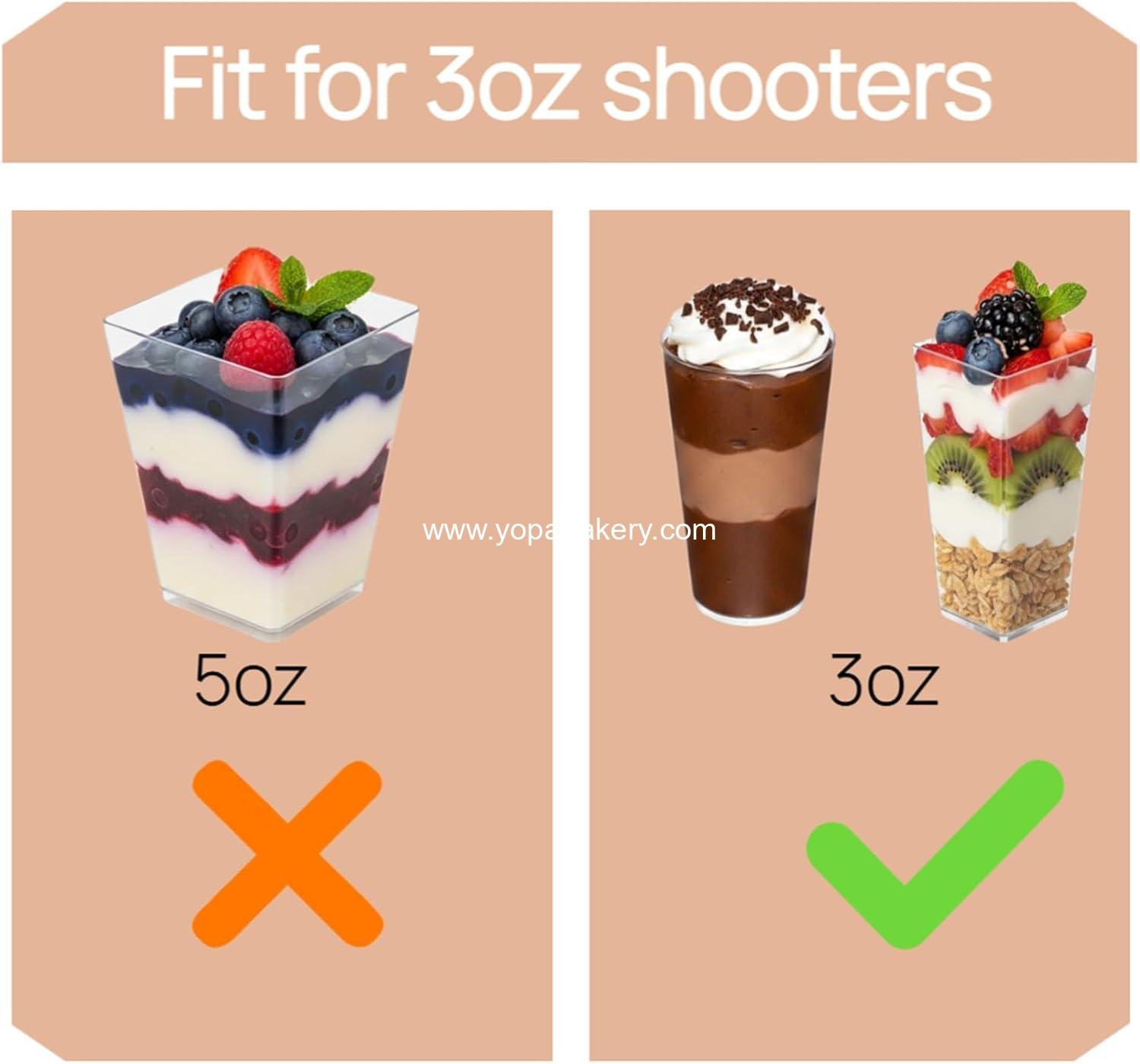 Wholesale Dessert Shooter Boxes, 6-Pack, Holds 24 Count 3 oz Dessert Shooters Food-Grade Containers Factory