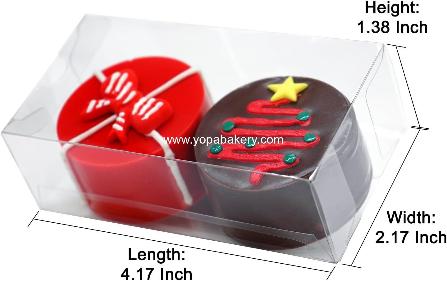 Wholesale 35pcs Clear Macaron Boxes 4.17