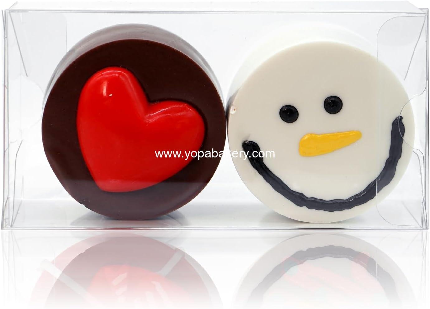Wholesale 35pcs Clear Macaron Boxes 4.17" x 2.17" x 1.38" Chocolate Covered Treat & Pastry Boxes for Christmas, Birthday & Wedding Factory