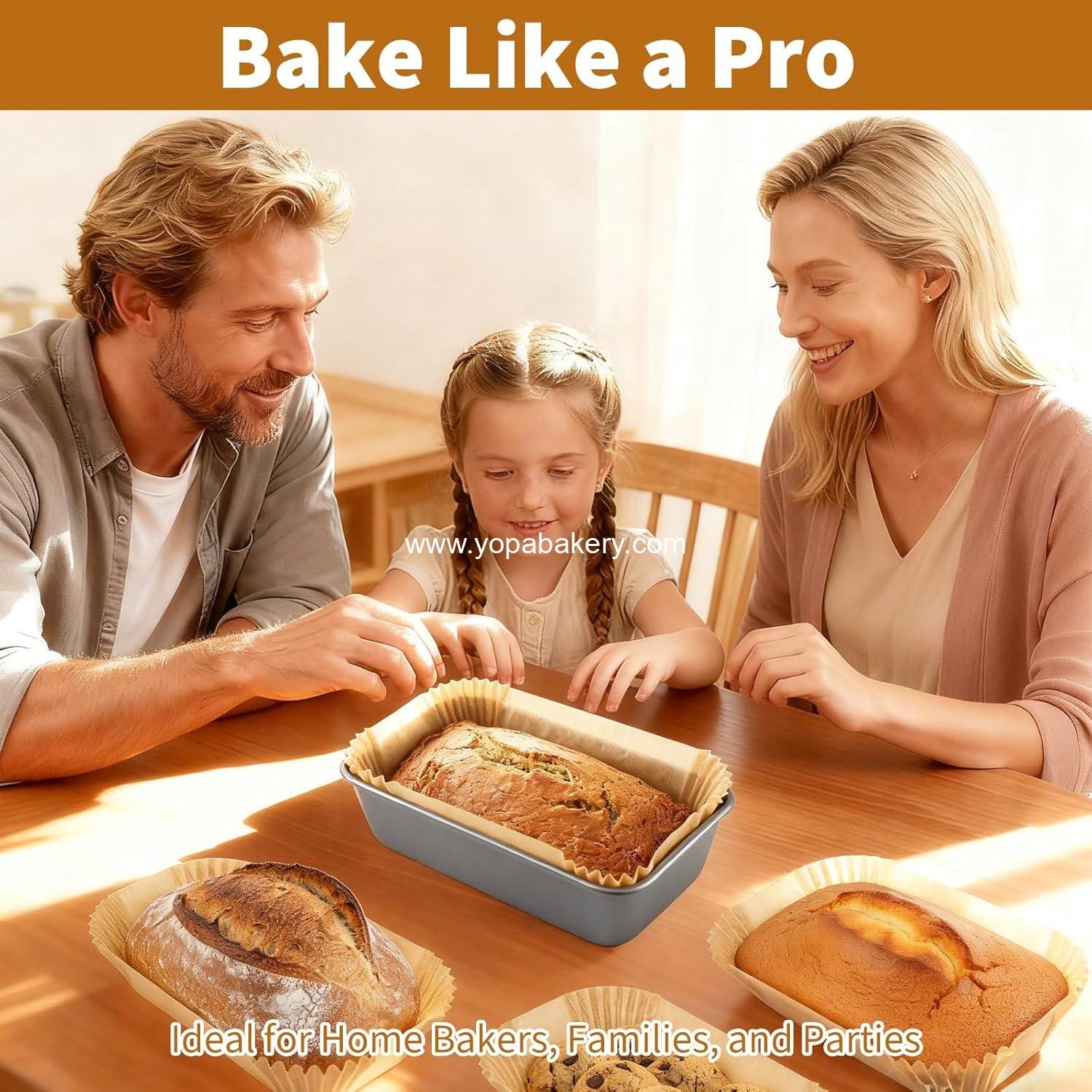 Wholesale 100 Pcs Disposable Non-Stick Loaf Pan Liners 9x5 Inch, Pre-Formed Parchment Paper for Baking Banana Bread, Cakes, Sourdough Bread (Brown) - Factory Wholesale 100 Pcs Disposable Non-Stick Loaf Pan Liners 9x5 Inch, Pre-Formed Parchment Paper for Baking Banana Bread, Cakes, Sourdough Bread (Brown) - Factory