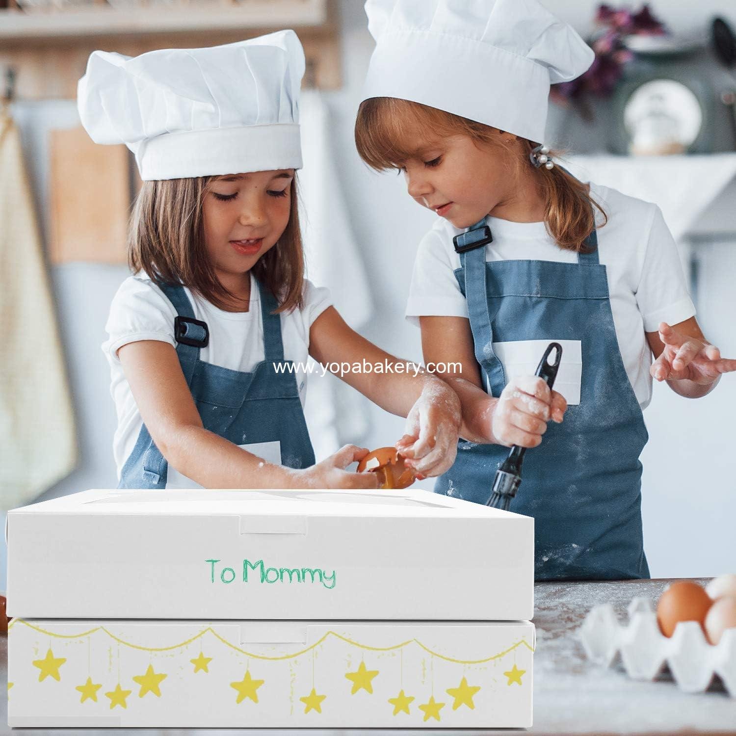 Wholesale 24pcs Bakery Boxes, 12x8x2.5 Inches Treat Boxes with Window for Chocolate Covered Strawberries, Pastries, Cookies, Desserts, Donuts, Muffins Factory