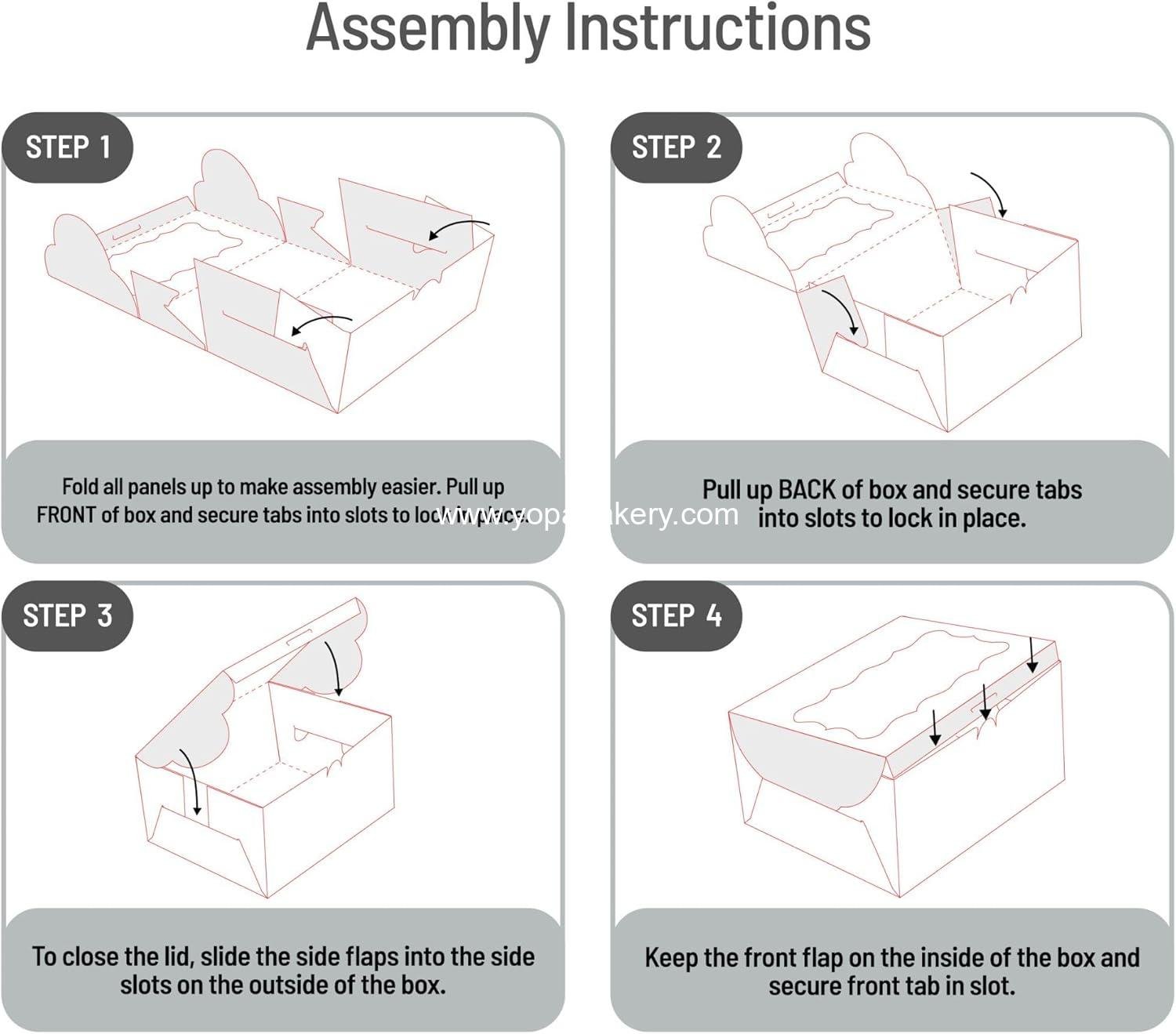 Wholesale Polka Dot Cookie Boxes - 12 Pack - Large Brown with White Polka Dots Bakery Gift Boxes with Window - Perfect for Pastries, Cupcakes, Strawberries, Macarons & Treats - Fits a Dozen Cookies - Factory