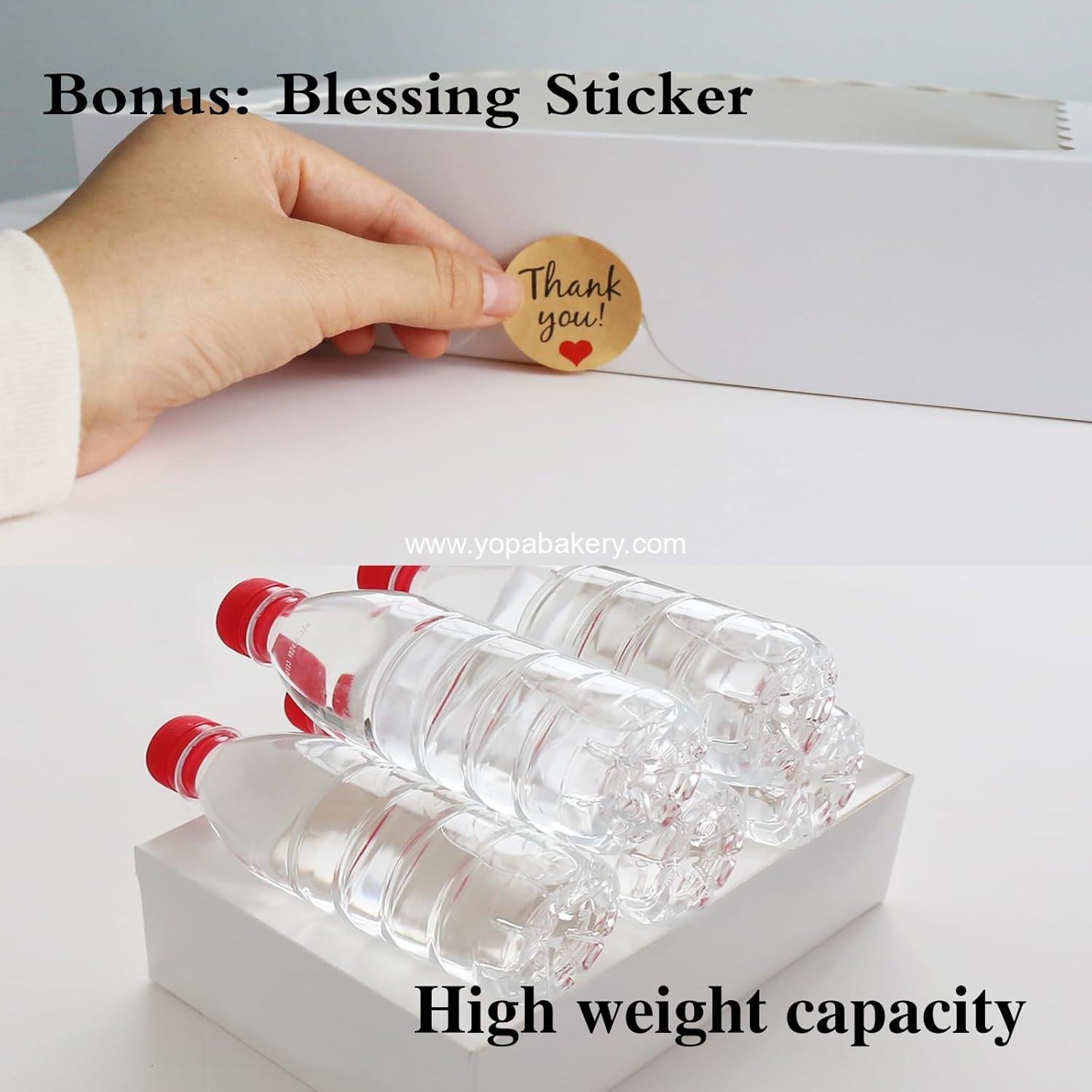 Wholesale Auto-Pop Baking Boxes 20-Pack Large 12'' x 8'' x 2.5'' White Cookie Boxes with Window for Pies Desserts Chocolate Donuts Muffins and Baked Goods Packaging Factory Wholesale Auto-Pop Baking Boxes 20-Pack Large 12'' x 8'' x 2.5'' White Cookie Boxes with Window for Pies Desserts Chocolate Donuts Muffins and Baked Goods Packaging Factory