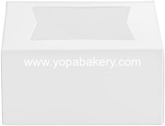 Wholesale Auto-Popup Bakery Box with Window for Pie 6