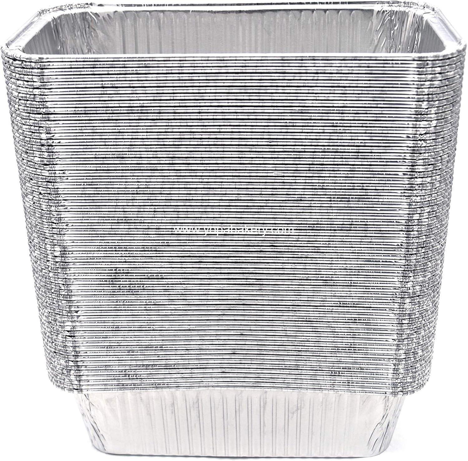 Wholesale 100-Pack Premium 2-LB Bread Loaf Baking Pans - 8.5