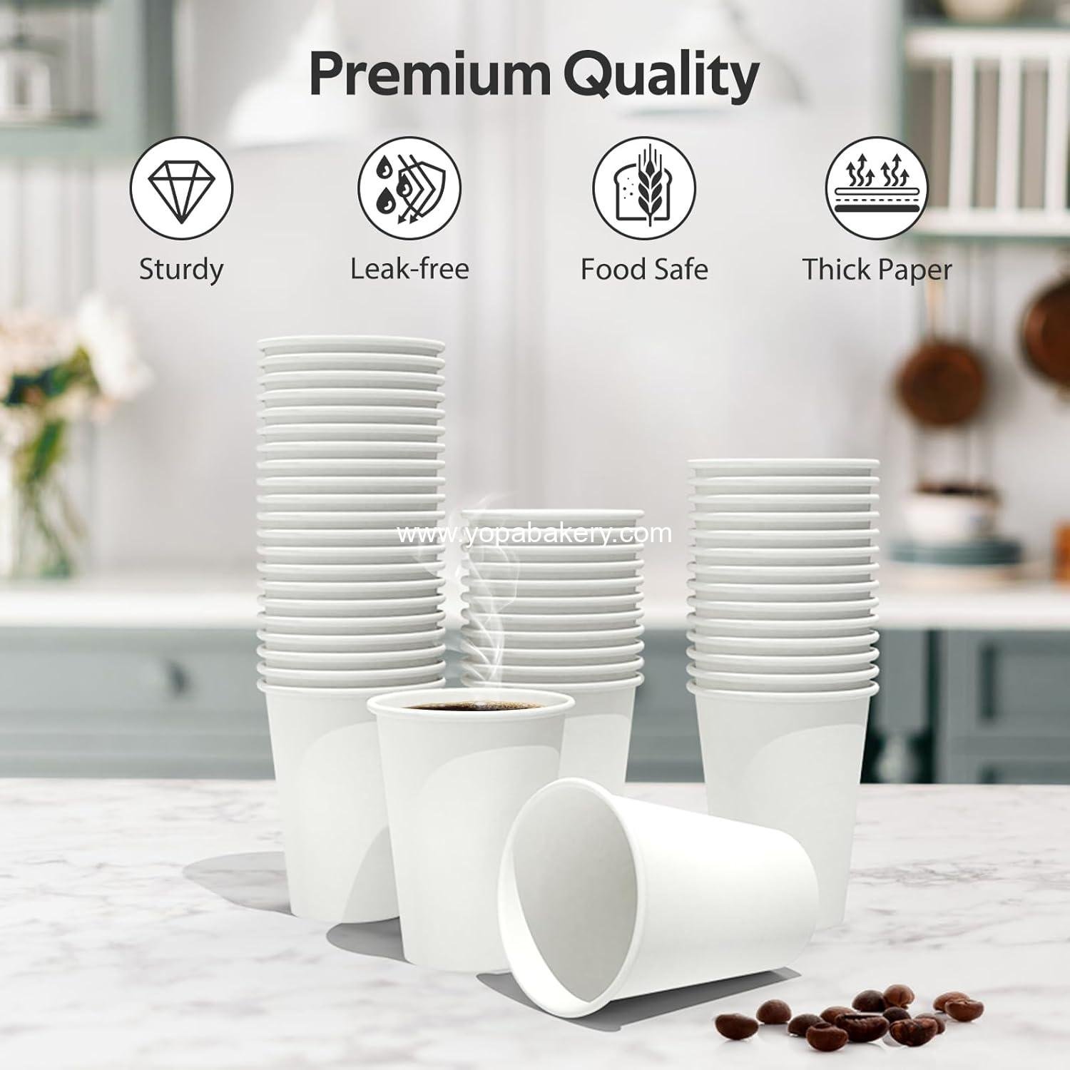 Wholesale 360 Count 12 oz Disposable Coffee Cups, Leak-Free Food Safe Paper Cups for Hot and Cold Drinks, ODM Factory