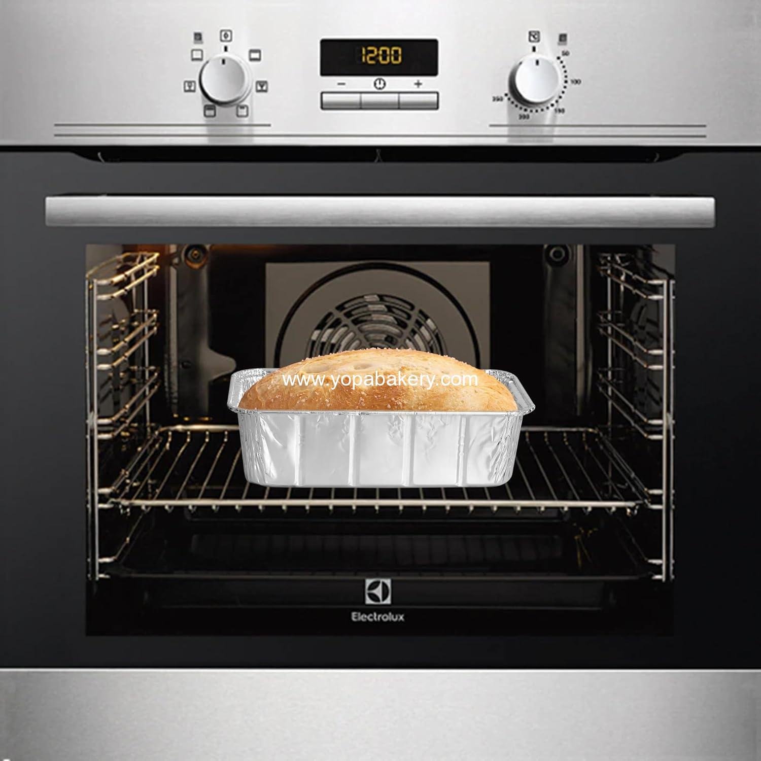 Wholesale 2 Lb Aluminum Loaf Pans - 10 Pack, 8.5