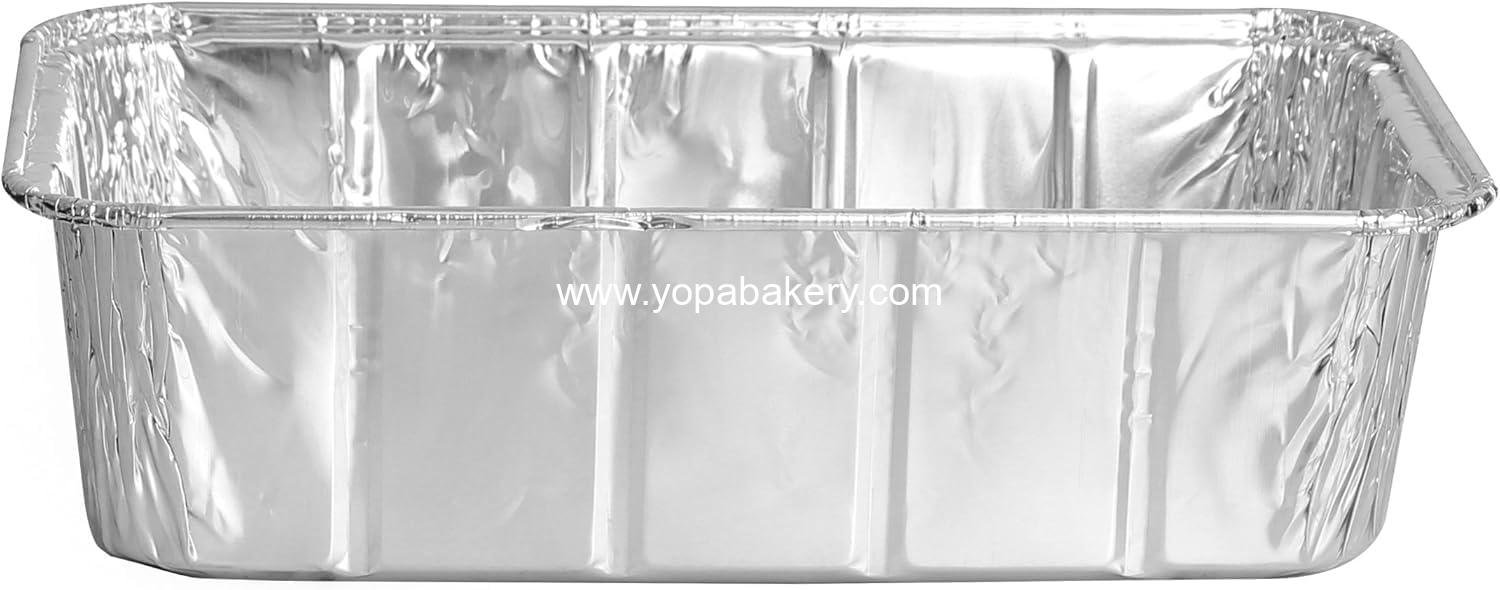 Wholesale 2 Lb Aluminum Loaf Pans - 10 Pack, 8.5