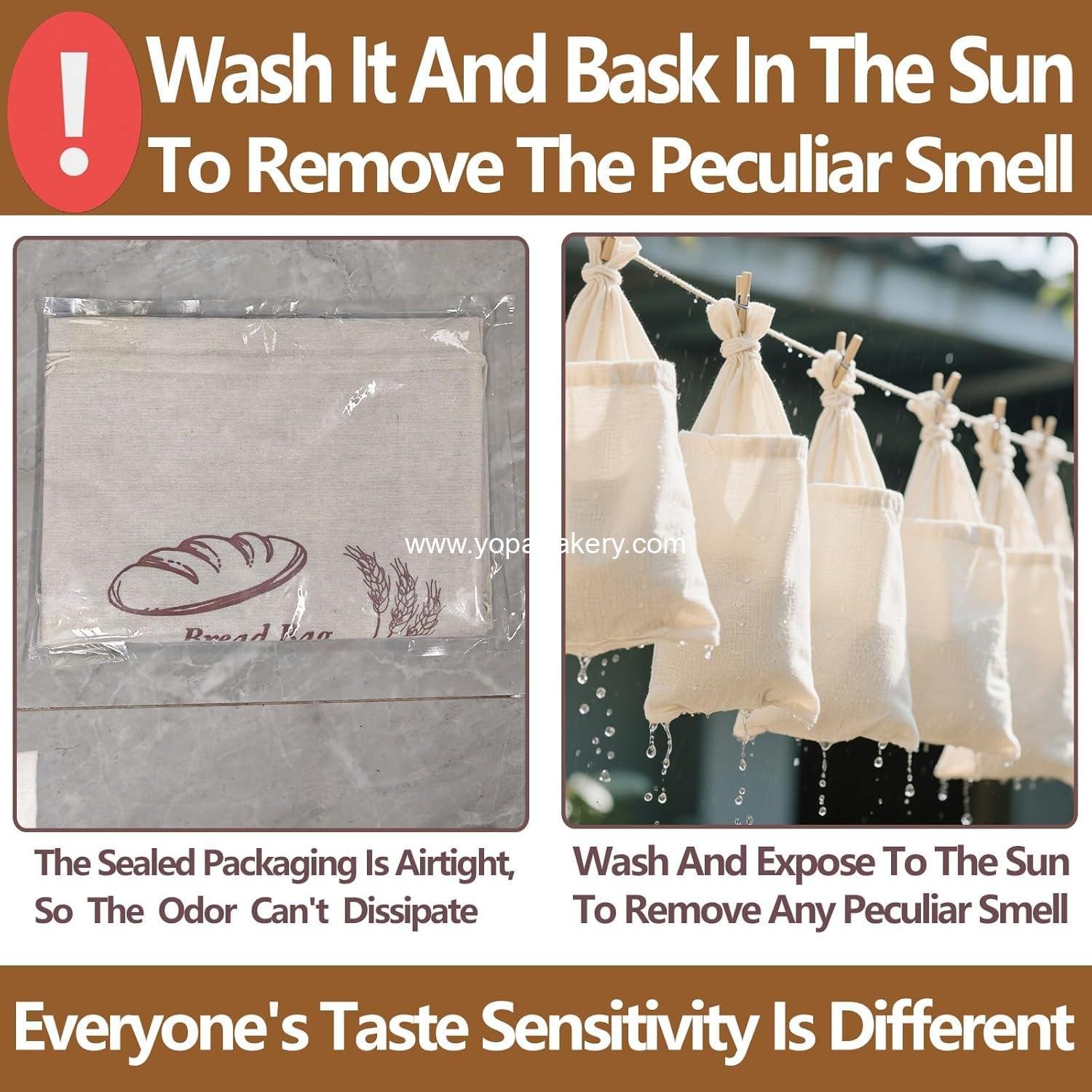 Wholesale 3 Pack Linen Bread Bags with TPU Lining - Reusable Storage for Sourdough and Homemade Breads (13x17 Inches) - Factory