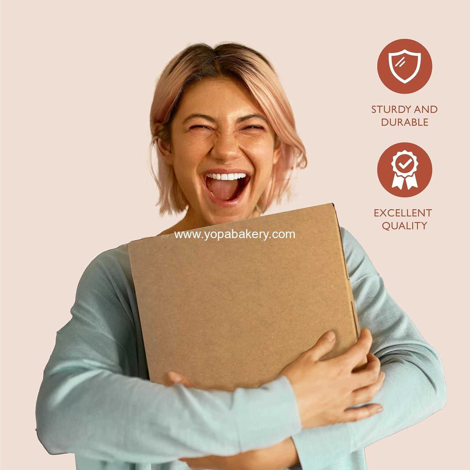 Wholesale 250 Pack Kraft Bakery Boxes, 10 x 10 x 2.5 Inches Brown Pastry Boxes, Cardboard Treat Boxes for Cupcakes, Chocolates, Donuts, Macarons, Cookies, Pie Boxes and Dessert Boxes Factory Wholesale 250 Pack Kraft Bakery Boxes, 10 x 10 x 2.5 Inches Brown Pastry Boxes, Cardboard Treat Boxes for Cupcakes, Chocolates, Donuts, Macarons, Cookies, Pie Boxes and Dessert Boxes Factory