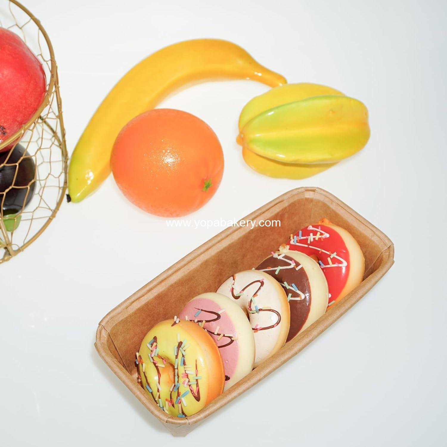 Wholesale 50PCS Disposable Paper Loaf Pans, Rectangle Baking Molds, Kraft Bread Loaf Pans, Microwave and Freezer Safe (Small) - Factory