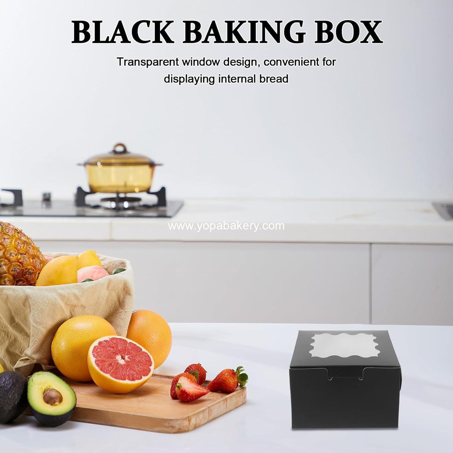 Wholesale 30pcs Cookie Boxes with Window - Ideal Packaging for Cookies, Cupcakes, Donuts & Pastries - Perfect for Christmas and New Year Treats, 4x4x2.7 - Factory