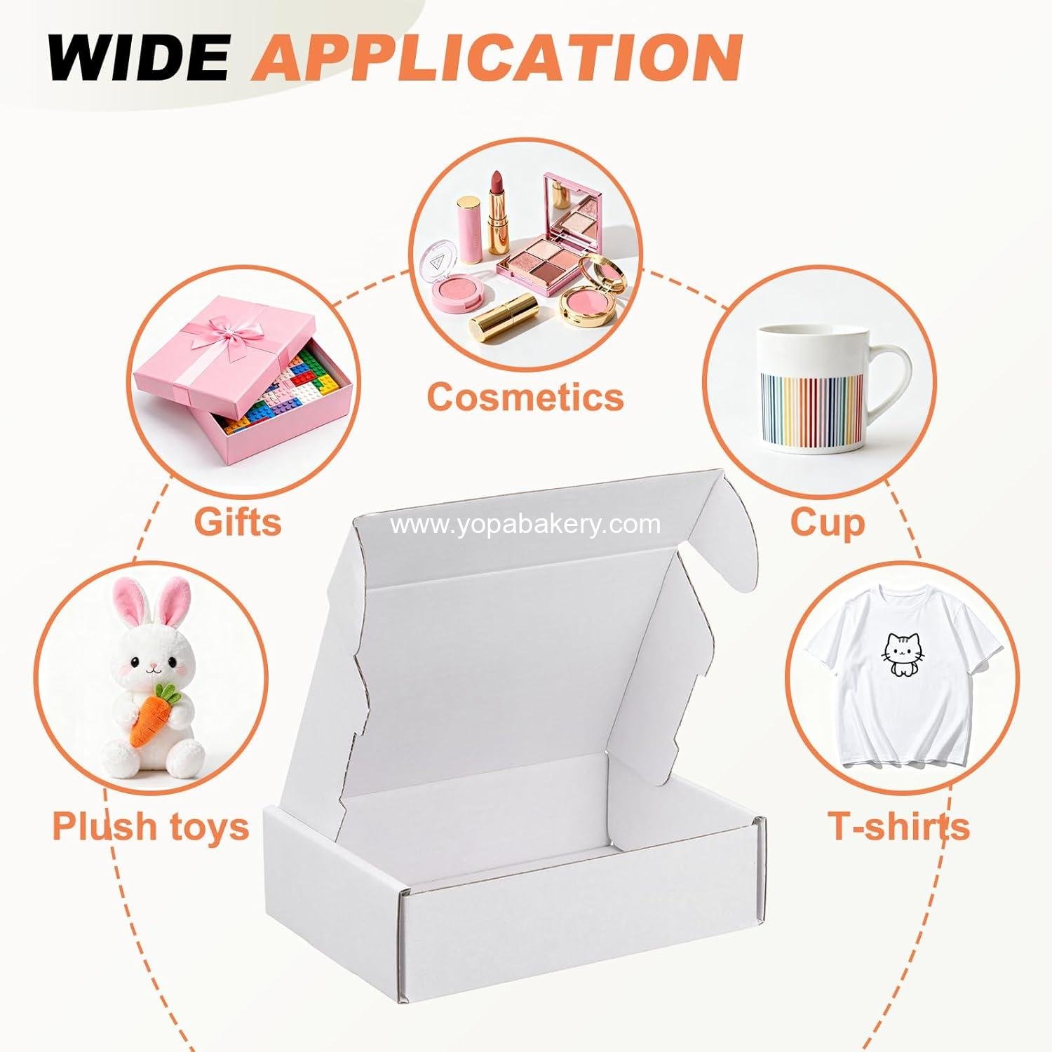 Wholesale 6x4x1.6 Inch 30 Pack White Corrugated Cardboard Shipping Boxes Cute Carton Mailers for Mailing Packaging Small Business Gift Storage Factory Wholesale 6x4x1.6 Inch 30 Pack White Corrugated Cardboard Shipping Boxes Cute Carton Mailers for Mailing Packaging Small Business Gift Storage Factory